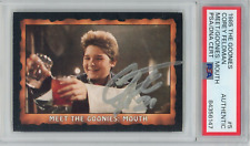 Corey Feldman As Mouth 1985 Topps The Goonies #5 Rookie Autograph PSA Authentic picture