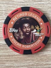2005-06 Topps NBA Poker Chip Poker Token Oscar Robertson Retired Legend Bucks picture