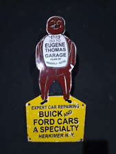 Porcelain Buick & Ford Car Repair Garage Enamel Metal Sign Size 20