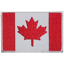 Canada National Country Flag Iron on Patch Embroidered Sew On International picture