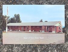 Vintage 1960’s Motel At Twin Points Resort Minnesota MN postcard picture picture