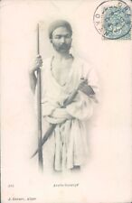 ALGERIA Arab insurgent 1904 PC picture