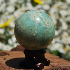 SALE was 165 | 51mm 184g AAA Genuine Green Chrysoprase Crystal Sphere picture