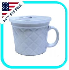 Souper Mug Boston Warehouse  white with lid picture
