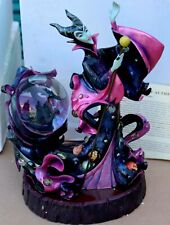 Rare Disney Villains Maleficent & Dragon Sleeping Beauty  Snow Globe 12