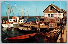 Lobster Gear Menemsha Harbor Marthas Vineyard Island Pier Dock Boats PM Postcard picture