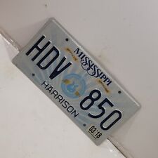 2018 Mississippi License Plate HDV-850 Man cave BAR picture