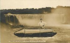 Postcard RPPC Photo New York Niagara Falls Leach Barrel Photo Specialty 22-12645 picture