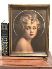 Vintage Framed Print  Baby Jesus Light of the World by Charles Bosseron Chambers picture