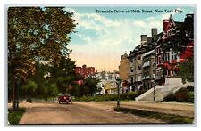 Riverside Drive at 106th Street View New York City NY NYC UNP DB Postcard O15 picture