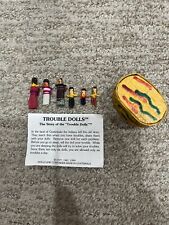 Vintage Guatemala trouble/worry dolls picture
