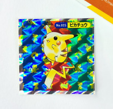 Pokemon Pikachu No.025 Stickers Topsun Seal Gum 1997 Japanese picture
