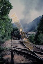 Vtg 1991 Train Slide 3 Sierra Railway Steam Engine X1K040 picture
