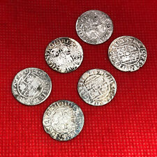 Ancient Silver 6 Poland Coins Antiques picture