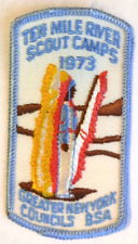 BSA 1973 TEN MILE RIVER  SCOUT CAMPS  GREATER NEW YORK COUNCILS   w/DANGLE picture