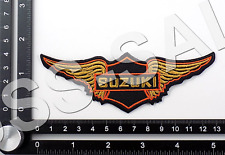 SUZUKI WINGS EMBROIDERED PATCH IRON/SEW ON 5