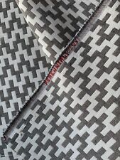 PERENNIALS Zig Zag Pumice Indoor Outdoor Acrylic Fabric.     3 Yards picture