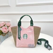 Starbucks Limited Edition Zongzi Pink Bags Cute Canvas Bags Tote Messenger Bags picture