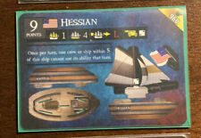 WizKids Pirates CSG Davy Jones' Curse #096 Hessian - Rare Ship VG/EX picture