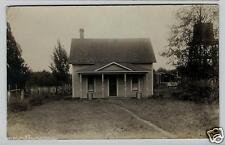 1914 Oklahoma Ranch House Real Photograph Postcard / Portland Mills PA picture
