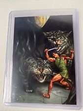 Joe Jusko's Edgar Rice Burroughs Collection 36 Two-Pronged Attack 1994 Card JJ17 picture