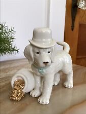 Lenox Dog   Luck Of The Irish Puppy  Dog Figurine St. Patrick’s Day  24k Gold picture