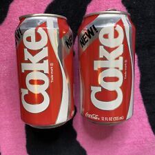 Two Empty  2019 New Coke from Stranger Things Cans picture