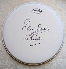 Pete Best The Beatles Signed Autograph Drum skin Rare Genuine picture