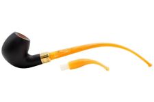 Rattray's The Bagpiper Black and Yellow Tobacco Pipe picture