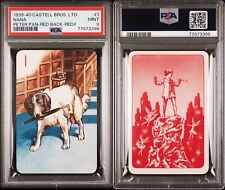 1939 CASTELL BROS. LTD. PETER PAN NANA NEWFOUNDLAND DOG BREED RED BACK PSA 9 picture