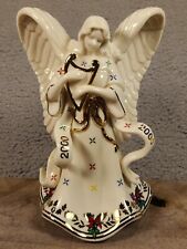 VTG Y2K Angel Christmas Figurine Decor 2000 Madison Avenue Porcelain 8.5
