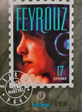 Poster Affiche Fayrouz Feyrouz Concert In Beirout Beyrouth 1994 Liban Lebanon picture