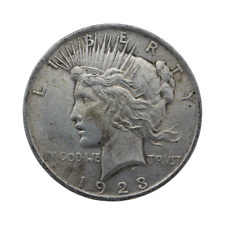 1920s Antique 1923 Liberty Peace Dollar 90% Silver Round USA Coin 900 Eagle Head picture