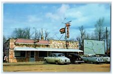 c1950's Adams Cafe Cars Roadside Camdenton Missouri MO Unposted Vintage Postcard picture