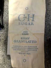 Vintage C&H 100 lb. Sugar bag picture