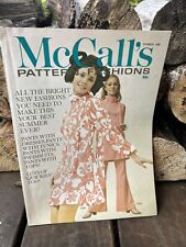 vintage 1969 McCall’s pattern fashions Magazine picture