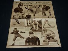 1928 NOVEMBER 25 SAN FRANCISCO CHRONICLE ROTO SECTION - FOOTBALL - NP 5108 picture