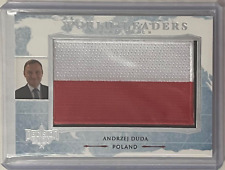 ANDRZEJ DUDA 2020 DECISION WORLD LEADERS FLAG PATCH PRESIDENT POLAND picture