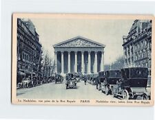 Postcard Madeleine View Taken from Rue Royal Paris France picture