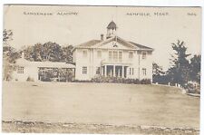 Sanderson Academy, Ashfield,  Massachusetts Old Real Photo Postcard picture