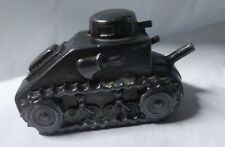 Vintage Brass Bronze WWI Miniature Tank Figurine Toy 3