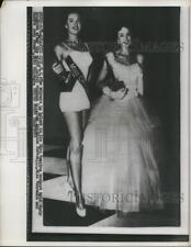 1958 Press Photo Winners Miss America contest Diana Knotek & Sandra Jean Stuart picture