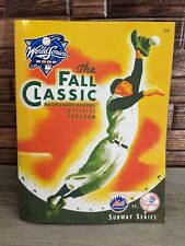 2000 MLB World Series Mets & Yankees Subway Series Fall Classic Official Program picture