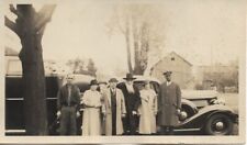 Chrysler Photograph People 1930s Vintage Fashion Hats Coats 2 5/8 x 4 3/8 picture