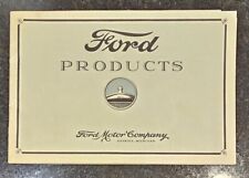 Vintage Ford Motor Company 20s Product Catalog Model A Tudor Tractor picture