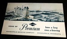 1950's Grain Belt Beer Premium, Factory Scene Vintage Postcard, Minneapolis Minn picture