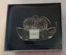 Mikasa Crystal Ornament Cherub Angels Christmas Ornament With Box picture