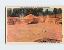 Postcard Fountain Paint Pot Yellowstone National Park Wyoming USA picture
