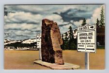 CO-Colorado, Markers At The Summit, Antique, Vintage Postcard picture