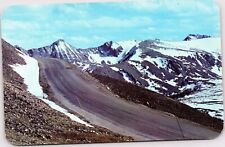 postcard CO Vista on Trail Ridge Road near high point, Rocky Mountain Nat'l Pk picture